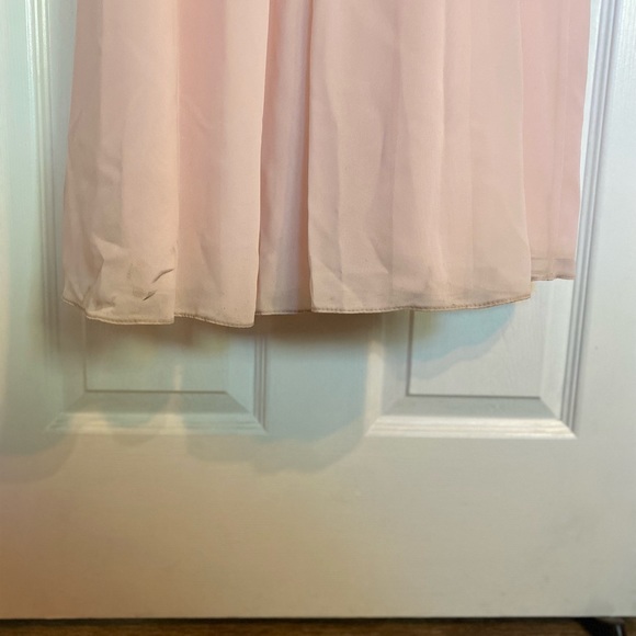 Katelyn Chiffon V-Neck A-Line Princess Dress - Picture 6 of 10